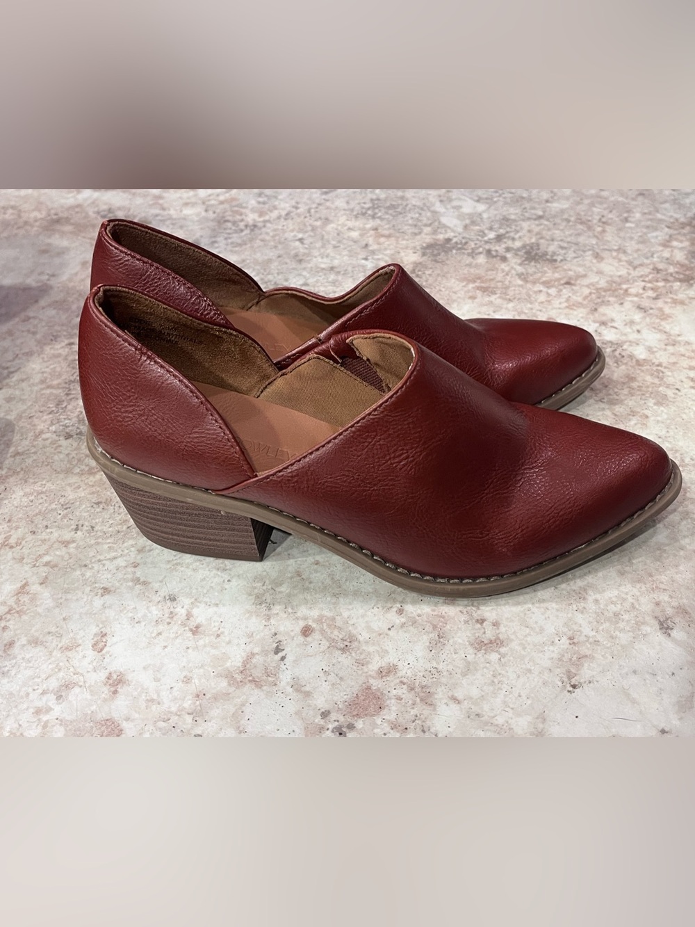 Cynthia Rowley “Eddie” Ankle Booties Block Ankle Women Sz 7.5 M